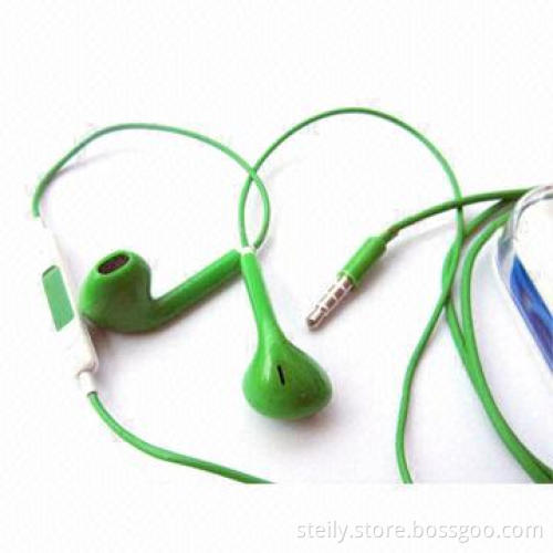 High-quality Color, Wired Earphones for iPod Touch 5, with Great Sound Quality and Bass Response